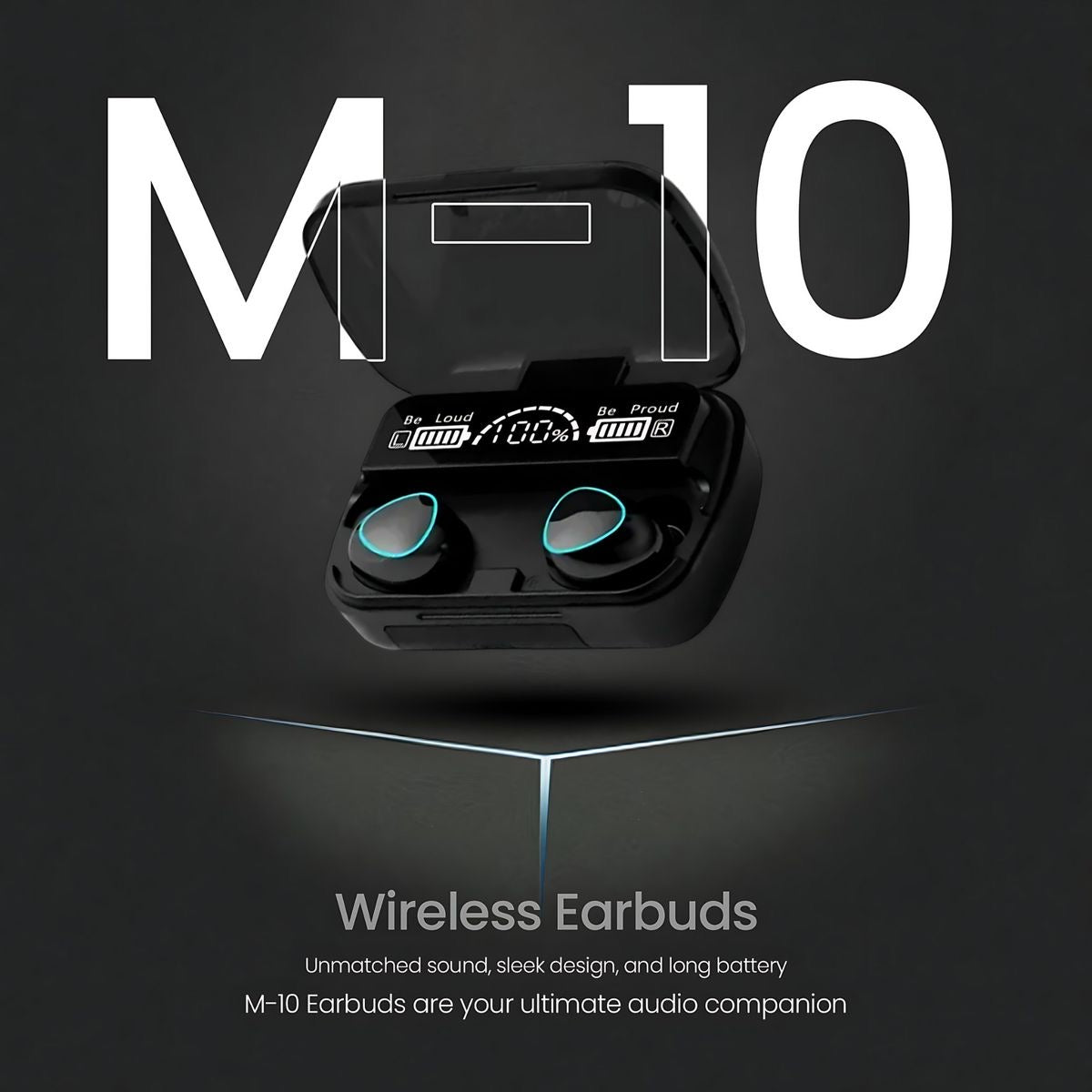 M10 TWS WIRELESS BLUETOOTH EARPBUDS - TYPE C