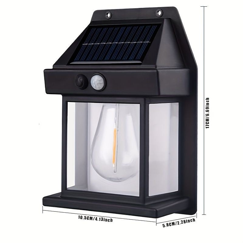 SOLAR LAMP WALL MOUNTED