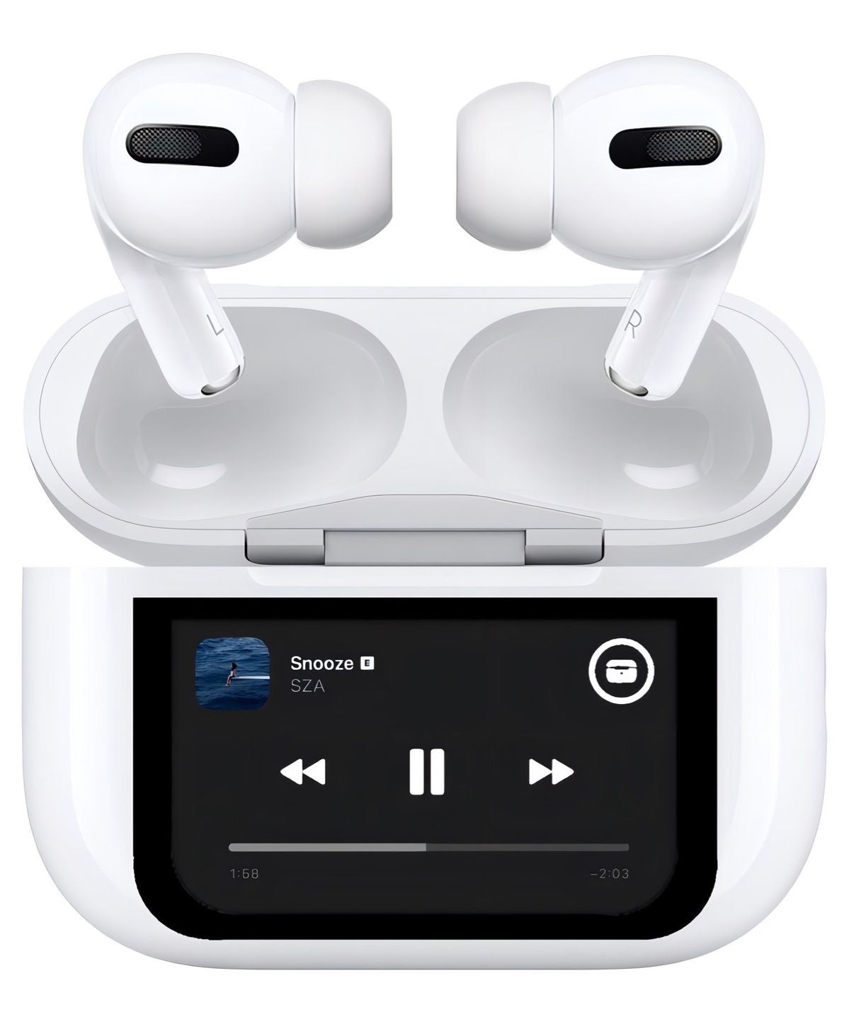 LED AIRPODS A9 PRO WITH FREE CASE