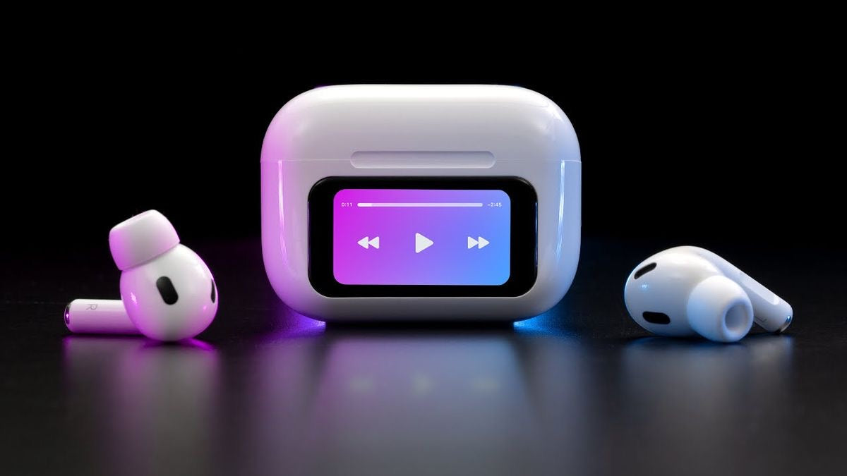 LED AIRPODS A9 PRO WITH FREE CASE