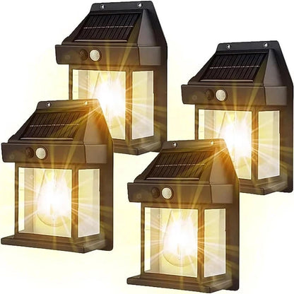 SOLAR LAMP WALL MOUNTED